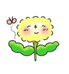 お花さんスタンプ（個別スタンプ：17）