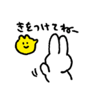 さちのうさ 2匹目（個別スタンプ：22）