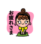 女の子の気持ちを伝えるスタンプ（個別スタンプ：5）