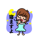 女の子の気持ちを伝えるスタンプ（個別スタンプ：14）