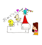 ははとぴーちゃん（個別スタンプ：9）