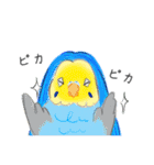 コトリヨガ【アマビエみたいな小鳥たち】（個別スタンプ：21）