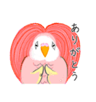 コトリヨガ【アマビエみたいな小鳥たち】（個別スタンプ：22）