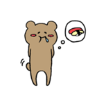 毎日の会話に♡サインペンくまさん（個別スタンプ：11）