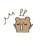 毎日の会話に♡サインペンくまさん（個別スタンプ：25）