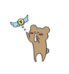 毎日の会話に♡サインペンくまさん（個別スタンプ：26）