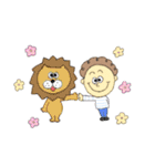 もっくちゃんとベンくんの日常スタンプ（個別スタンプ：3）