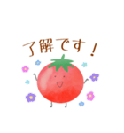 元気トマトちゃん（個別スタンプ：1）