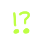 わたしの個性的な字（個別スタンプ：30）