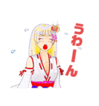 頑張る巫女お姉さんと愉快な仲間たち4（個別スタンプ：4）