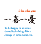 英訳四字熟語（個別スタンプ：3）