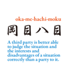 英訳四字熟語（個別スタンプ：7）