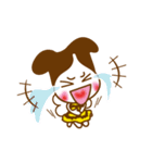 常陽リビング公式＃2頭身やさぐれリビー（個別スタンプ：21）