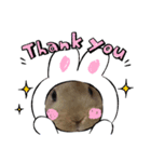 うさぎっズのかわいいスタンプ（個別スタンプ：4）