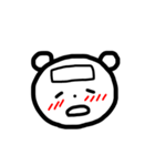 くまさんの敬語・表情スタンプ（個別スタンプ：35）
