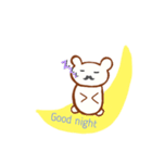 髭くまちゃん（個別スタンプ：3）