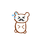 髭くまちゃん（個別スタンプ：4）
