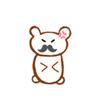 髭くまちゃん（個別スタンプ：5）