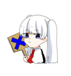 女の子のにちじょうスタンプ（個別スタンプ：6）