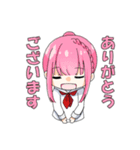 女の子のにちじょうスタンプ（個別スタンプ：12）