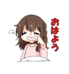 女の子のにちじょうスタンプ（個別スタンプ：14）