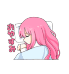 女の子のにちじょうスタンプ（個別スタンプ：15）