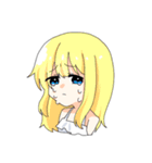 女の子のにちじょうスタンプ（個別スタンプ：17）