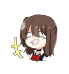 女の子のにちじょうスタンプ（個別スタンプ：18）