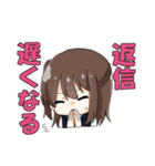 女の子のにちじょうスタンプ（個別スタンプ：23）