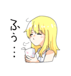 女の子のにちじょうスタンプ（個別スタンプ：30）