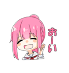 女の子のにちじょうスタンプ（個別スタンプ：37）