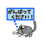 【ねこ豆の日常】敬語スタンプ（個別スタンプ：12）