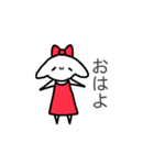 あおのかわいいスタンプ(動物)（個別スタンプ：6）