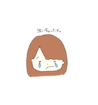 キラキラ笑顔の女の子（個別スタンプ：15）