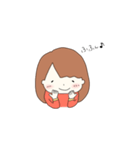 キラキラ笑顔の女の子（個別スタンプ：20）