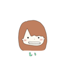 キラキラ笑顔の女の子（個別スタンプ：22）
