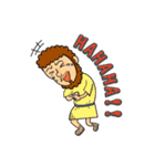 ゆかいなもじゃもじゃ君たち（個別スタンプ：15）