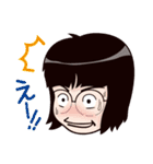 めがねっこさんの日常セット（個別スタンプ：5）