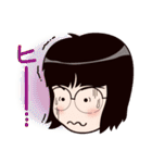 めがねっこさんの日常セット（個別スタンプ：11）