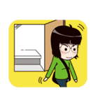 めがねっこさんの日常セット（個別スタンプ：24）