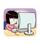 めがねっこさんの日常セット（個別スタンプ：26）
