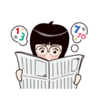 めがねっこさんの日常セット（個別スタンプ：33）