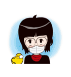 めがねっこさんの日常セット（個別スタンプ：35）