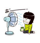 めがねっこさんの日常セット（個別スタンプ：37）