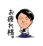 【RYO100%】超前向きスタンプ（個別スタンプ：6）