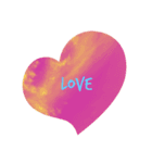 love  peace shine（個別スタンプ：7）