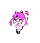 ついんてがーる（個別スタンプ：3）