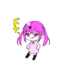 ついんてがーる（個別スタンプ：5）