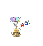 ねこ ＆ ねこ（個別スタンプ：4）