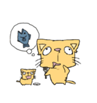 ねこ ＆ ねこ（個別スタンプ：6）